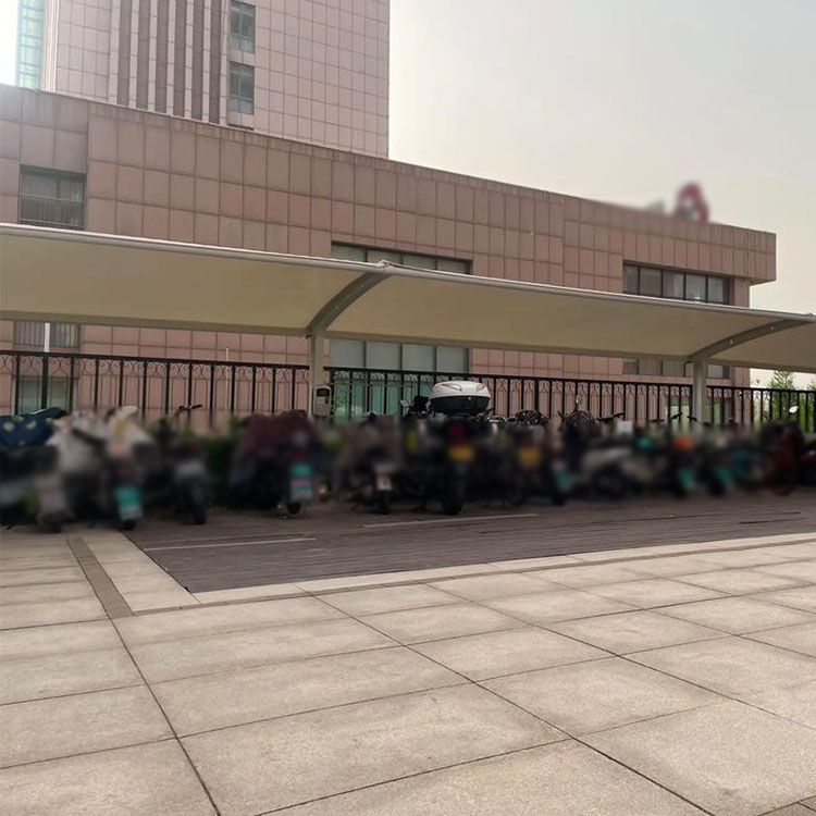 随县膜结构电动车棚